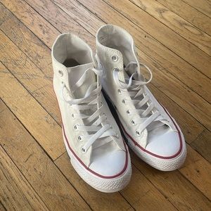 White high top converse